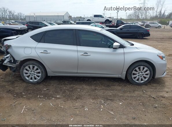 3N1AB7AP4GY296503 2016 NISSAN SENTRA Silver Vista interior trasera