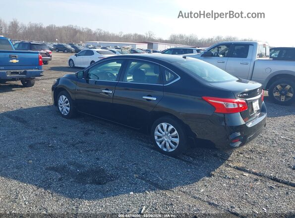 3N1AB7AP4HL709986 2017 NISSAN SENTRA Black Հետևի ձախ