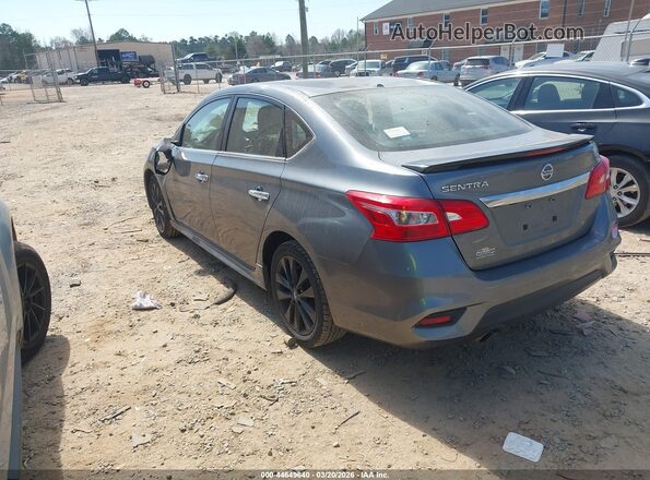3N1AB7AP4HY267777 2017 NISSAN SENTRA Gray Rear left