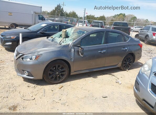 3N1AB7AP4HY267777 2017 NISSAN SENTRA Gray 