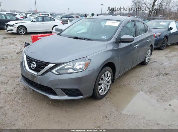 3N1AB7AP4HY304911 2017 NISSAN SENTRA Gray Vista tres cuartos delantera izquierda