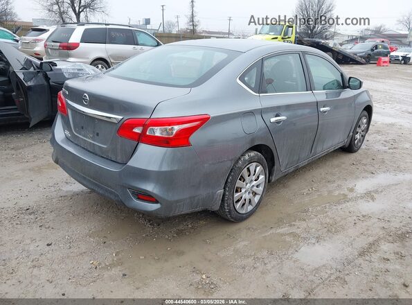 3N1AB7AP4HY304911 2017 NISSAN SENTRA Gray Trasero derecho