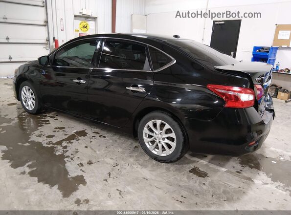 3N1AB7AP4JY262102 2018 NISSAN SENTRA Black Задня ліва чверть
