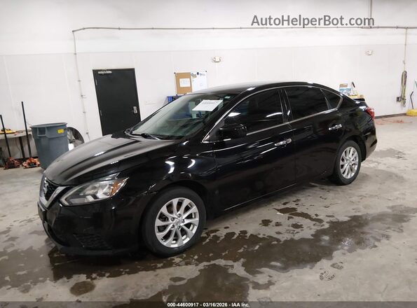 3N1AB7AP4JY262102 2018 NISSAN SENTRA Black Передня ліва чверть