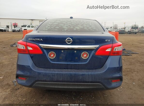 3N1AB7AP4KY300753 2019 NISSAN SENTRA Blue 