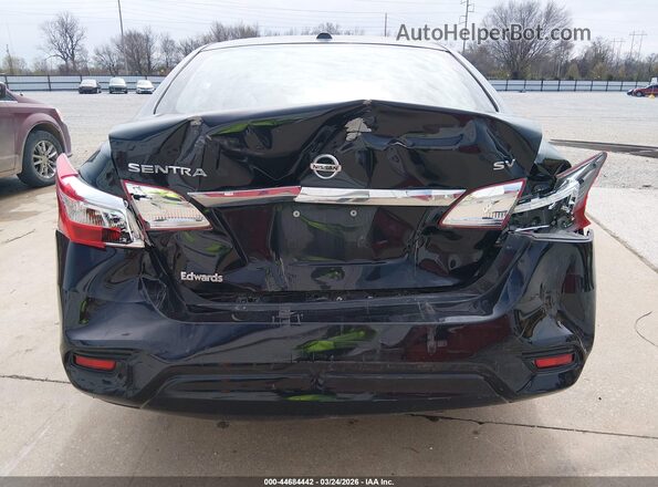 3N1AB7AP4KY369779 2019 NISSAN SENTRA Черный Вид спереди