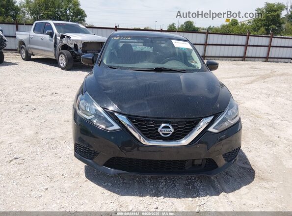 3N1AB7AP4KY369779 2019 NISSAN SENTRA Черный Вид щитка приборов