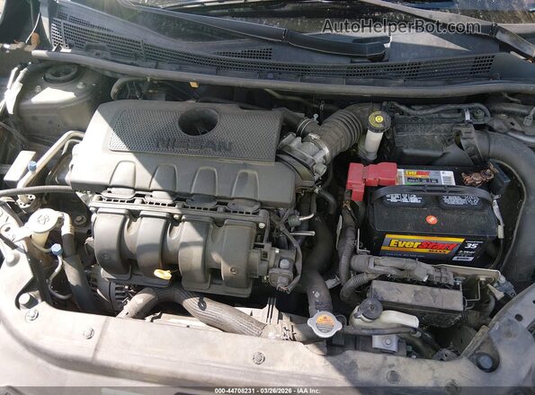 3N1AB7AP4KY378885 2019 NISSAN SENTRA Silver Вид ззаду