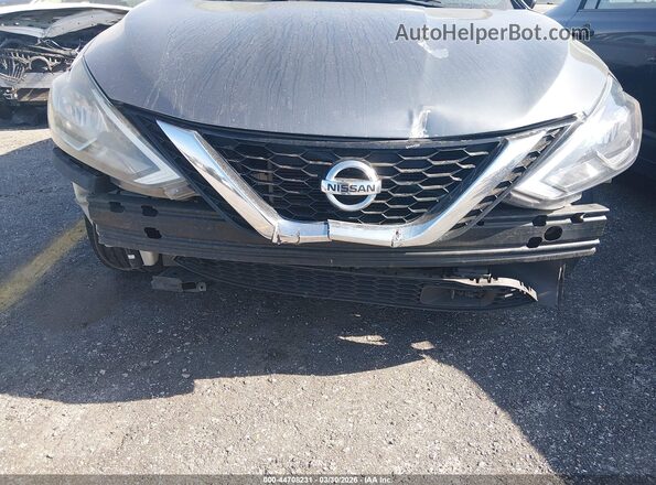 3N1AB7AP4KY378885 2019 NISSAN SENTRA Silver Вид спереду