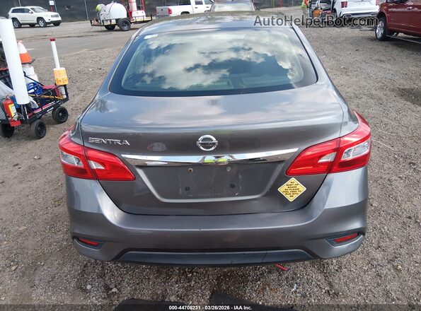 3N1AB7AP4KY378885 2019 NISSAN SENTRA Silver 