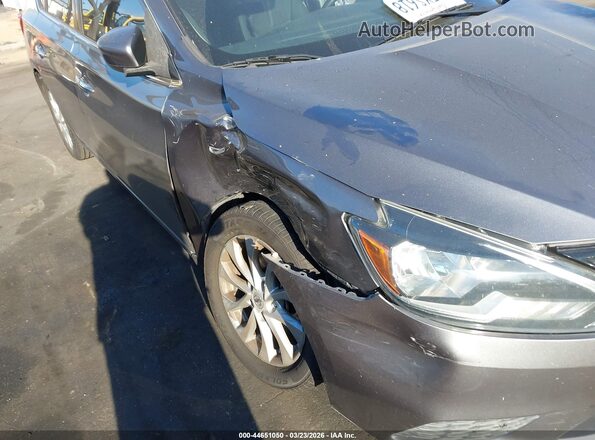 3N1AB7AP5HY397485 2017 NISSAN SENTRA Gray Vista interior trasera