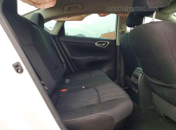 3N1AB7AP5HY401566 2017 NISSAN SENTRA White Rear seats view