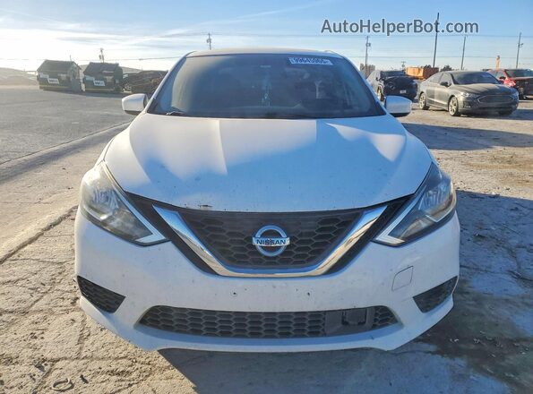 3N1AB7AP5KY220930 2019 NISSAN SENTRA White Դիմացի տեսք