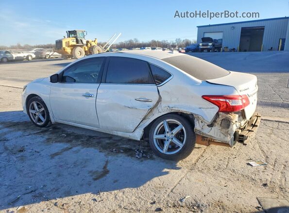 3N1AB7AP5KY220930 2019 NISSAN SENTRA White Հետևի ձախ