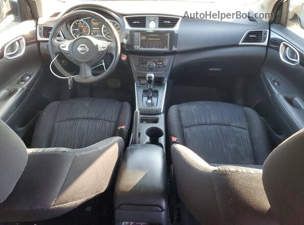 3N1AB7AP5KY220930 2019 NISSAN SENTRA White Առջևի վահանակի տեսք