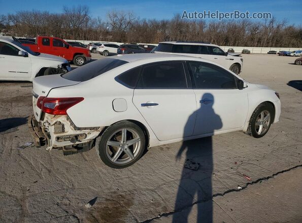 3N1AB7AP5KY220930 2019 NISSAN SENTRA White Հետևի աջ