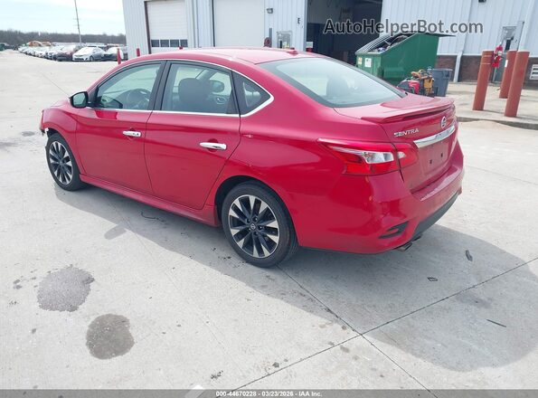 3N1AB7AP5KY337987 2019 NISSAN SENTRA Red 