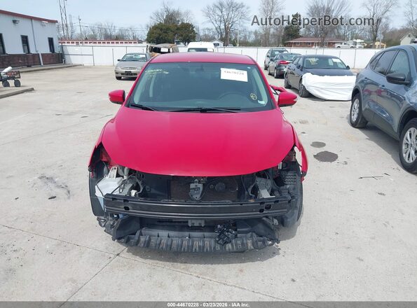 3N1AB7AP5KY337987 2019 NISSAN SENTRA Red 