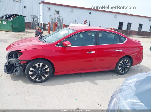 3N1AB7AP5KY337987 2019 NISSAN SENTRA Red 