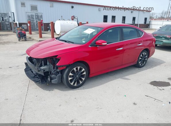 3N1AB7AP5KY337987 2019 NISSAN SENTRA Red 