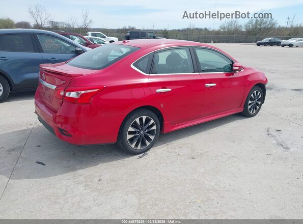 3N1AB7AP5KY337987 2019 NISSAN SENTRA Red 