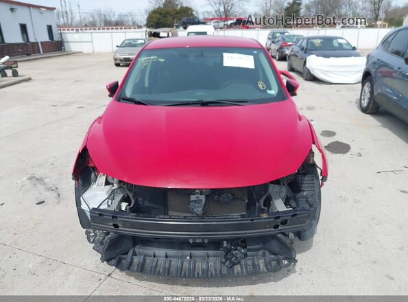 3N1AB7AP5KY337987 2019 NISSAN SENTRA Red 