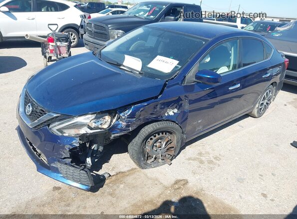 3N1AB7AP5KY406337 2019 NISSAN SENTRA Blue 
