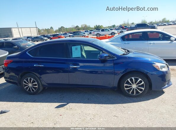 3N1AB7AP5KY406337 2019 NISSAN SENTRA Blue 