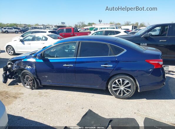 3N1AB7AP5KY406337 2019 NISSAN SENTRA Blue 