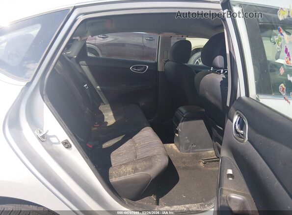 3N1AB7AP6HL659012 2017 NISSAN SENTRA Silver Vista de la etiqueta del VIN