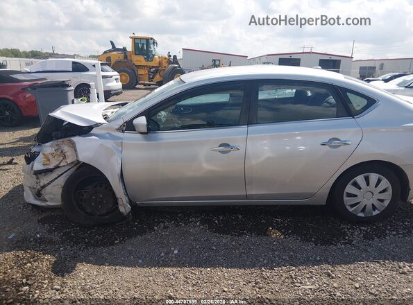3N1AB7AP6HL659012 2017 NISSAN SENTRA Silver 