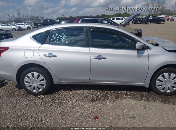 3N1AB7AP6HL659012 2017 NISSAN SENTRA Silver Vista interior de 360 grados