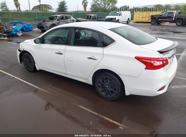 3N1AB7AP6JY310778 2018 NISSAN SENTRA White Trasero izquierdo