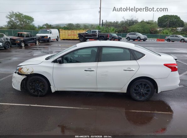 3N1AB7AP6JY310778 2018 NISSAN SENTRA White Vista interior de 360 grados
