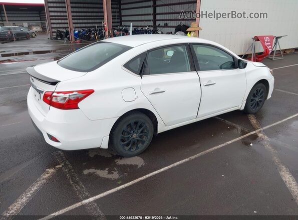 3N1AB7AP6JY310778 2018 NISSAN SENTRA White Trasero derecho