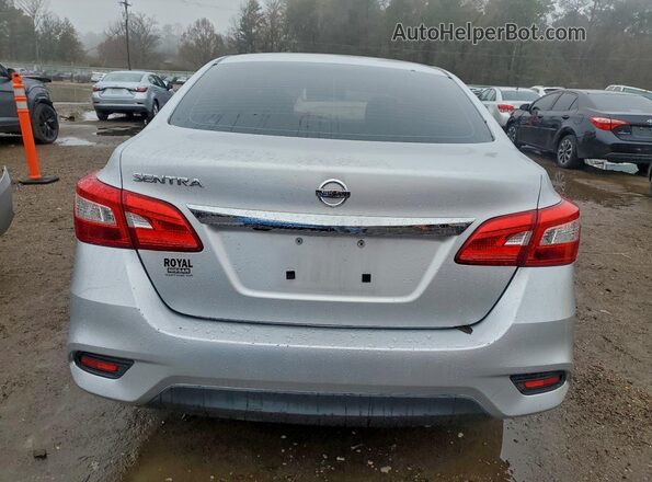 3N1AB7AP6KY312368 2019 NISSAN SENTRA Silver 