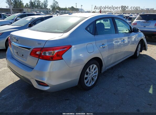 3N1AB7AP6KY371694 2019 NISSAN SENTRA Silver 