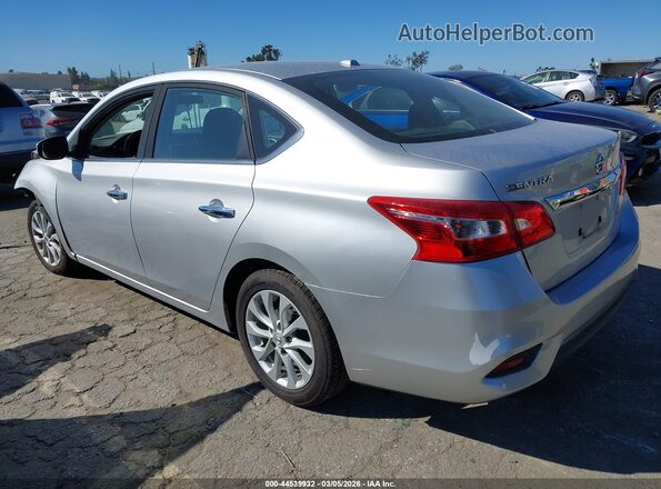 3N1AB7AP6KY371694 2019 NISSAN SENTRA Silver 