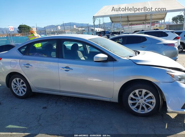 3N1AB7AP6KY371694 2019 NISSAN SENTRA Silver 