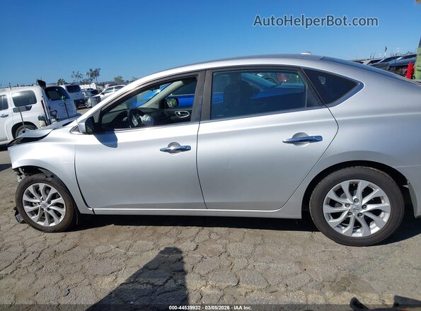 3N1AB7AP6KY371694 2019 NISSAN SENTRA Silver 