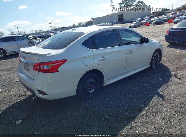 3N1AB7AP7JY303516 2018 NISSAN SENTRA Белый Задняя правая четверть