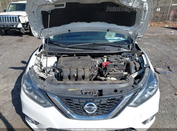 3N1AB7AP7JY303516 2018 NISSAN SENTRA Белый Вид сзади