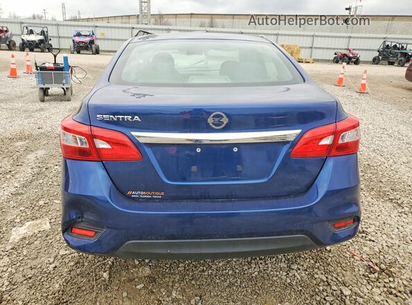3N1AB7AP7KY317983 2019 NISSAN SENTRA Blue 