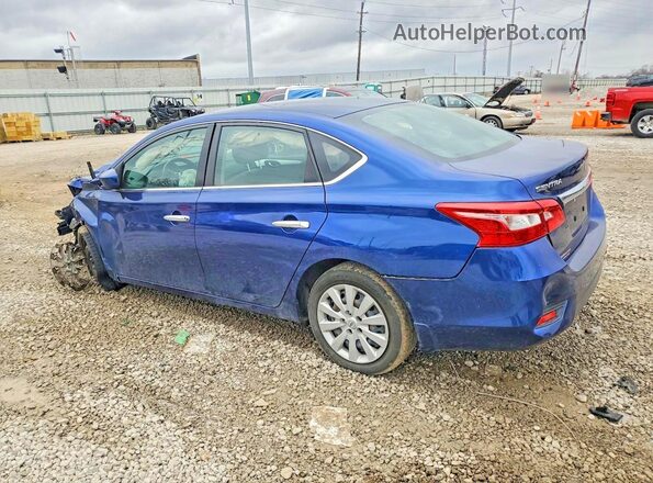 3N1AB7AP7KY317983 2019 NISSAN SENTRA Blue 
