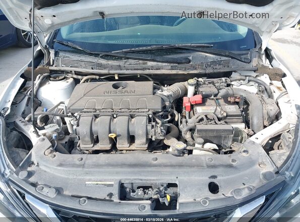 3N1AB7AP7KY457340 2019 NISSAN SENTRA White Հետևի տեսք