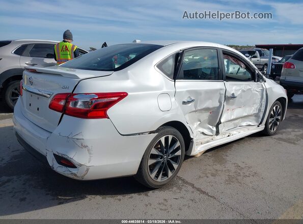 3N1AB7AP7KY457340 2019 NISSAN SENTRA White Հետևի աջ