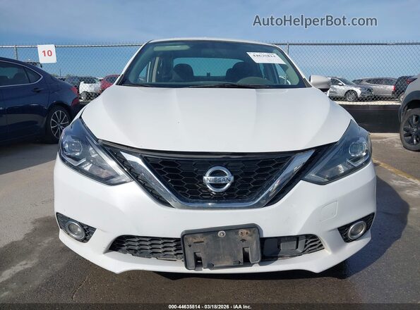 3N1AB7AP7KY457340 2019 NISSAN SENTRA White Սալոնի հետևի տեսք