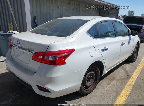 3N1AB7AP8GY247918 2016 NISSAN SENTRA White Задня права чверть