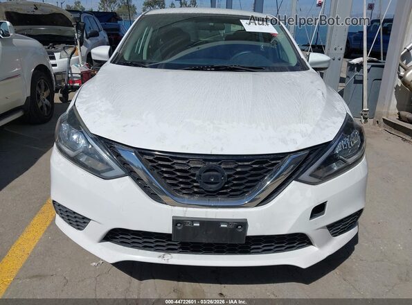 3N1AB7AP8GY247918 2016 NISSAN SENTRA White Вид щитка приладів
