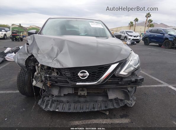 3N1AB7AP8GY261320 2016 NISSAN SENTRA Gray Rear interior view
